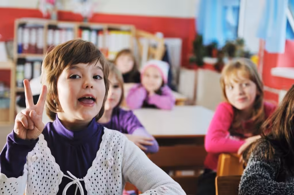 1. vecteezy happy children group in school 11923209